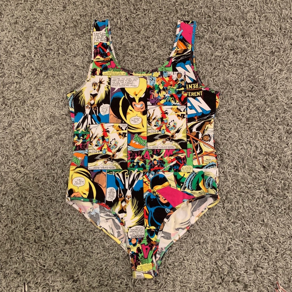 Marvel Comics Stretchy Cotton Body Suit